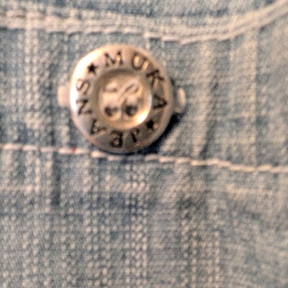 MUKA Jeans Denim Button-Up Jacket - Picture 6 of 9